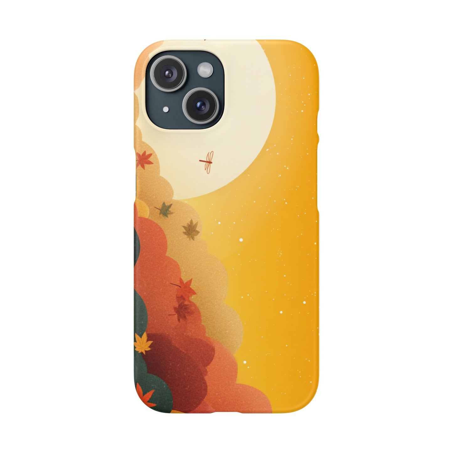 Autumn Sunset Snap Case, Fall Phone Cover, Nature-Themed Accessory, Gift for Her, Seasonal Aesthetic
