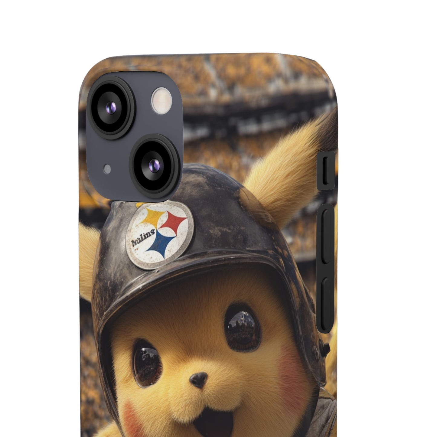 Fun Character Sports Snap Case, Phone Case, Fun Tech Accessory, Cute Gift for Gamers, Football Lovers, Kids.