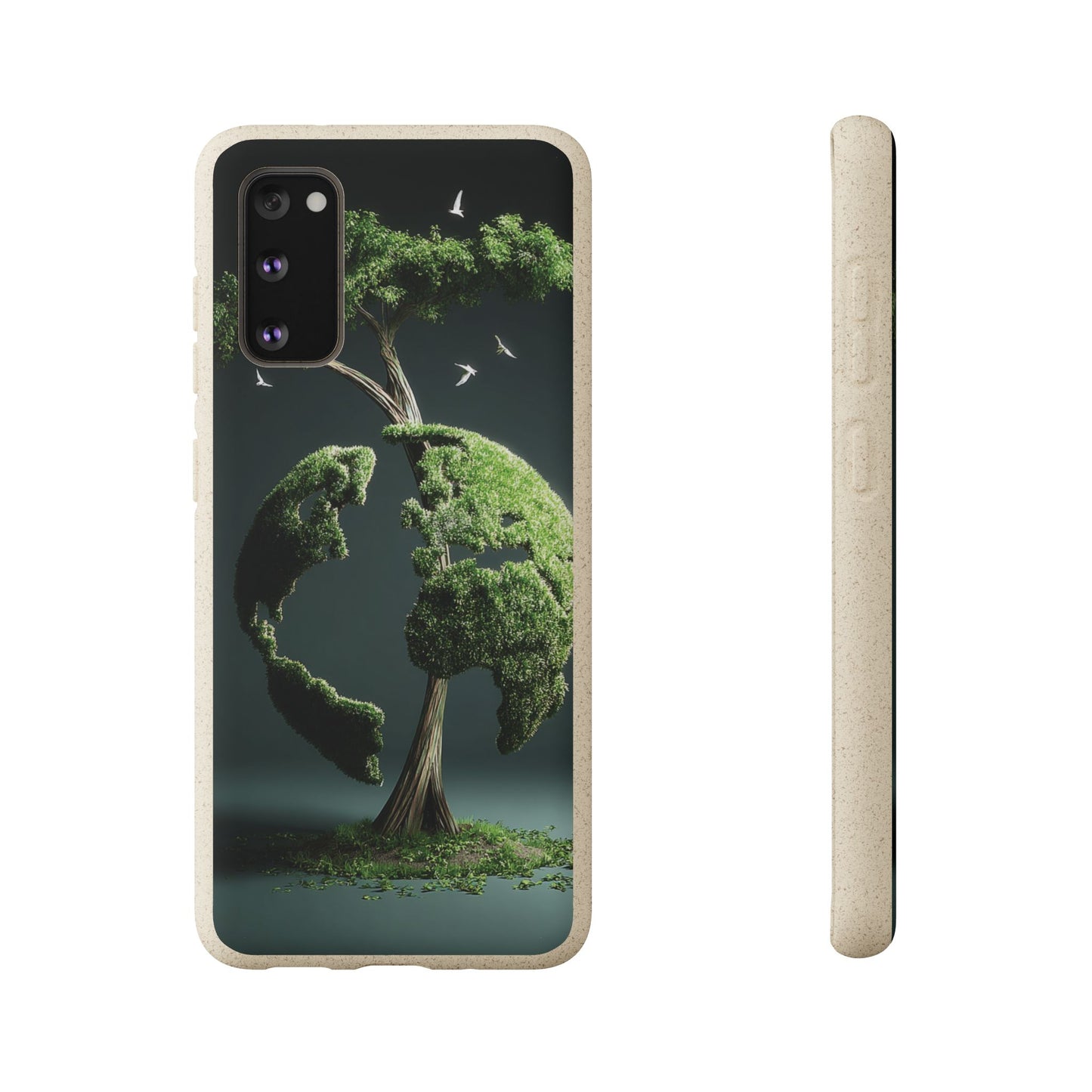 Eco-Friendly Phone Case with Nature Design, Sustainable iPhone Cover, Biodegradable Cellphone Accessories, Green Earth Gift, Earth Day [...]