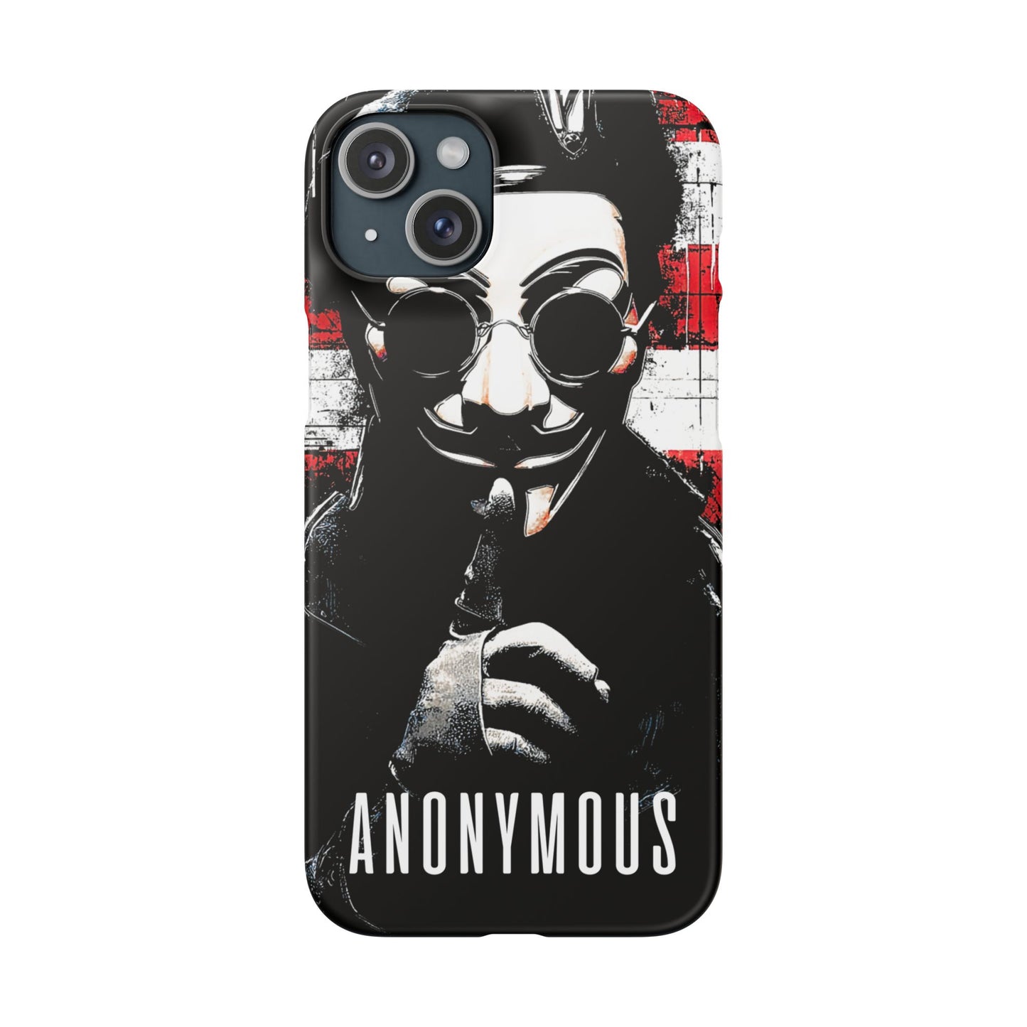 Anonimous & Guy Fawkes Art Snap Case and Protective Phone Cover For iPhone and Samsung