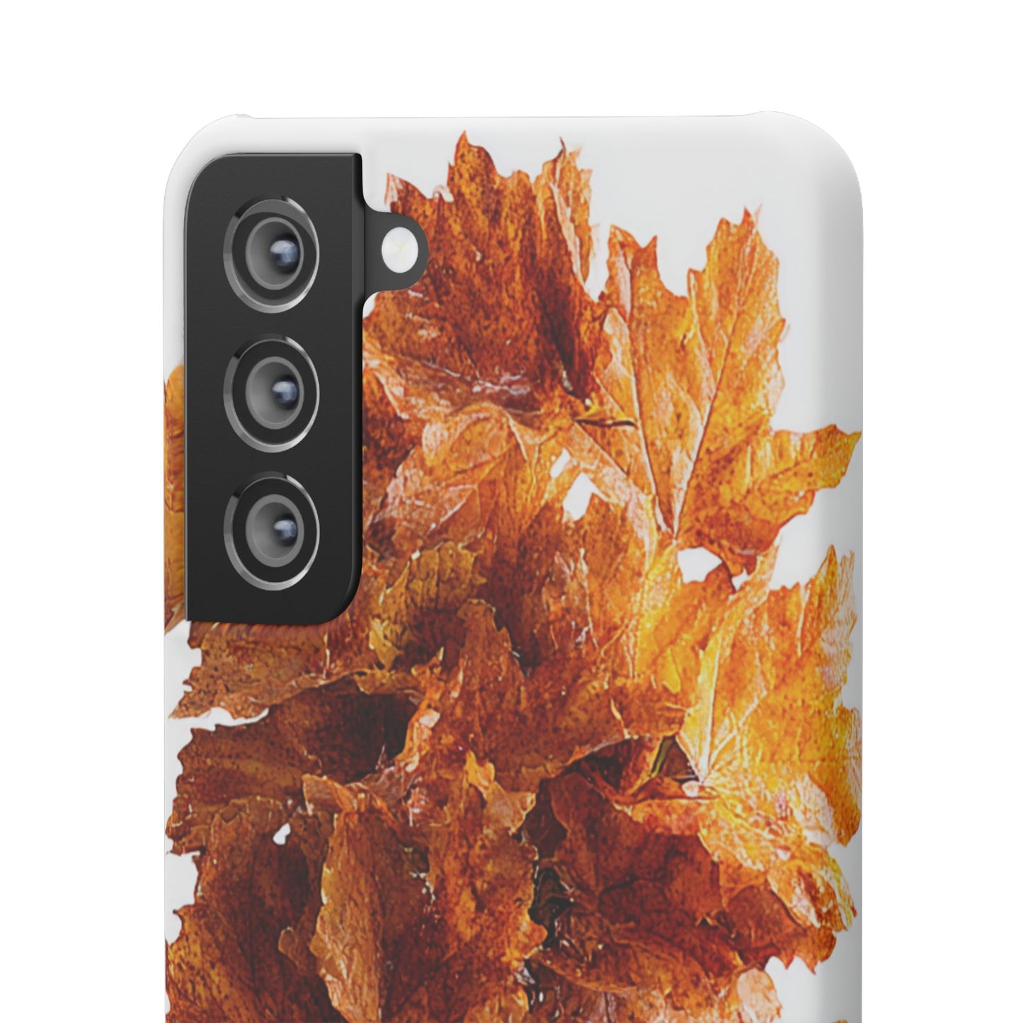 Autumn Leaf Phone Case | Fall Snap Cases, Phone Accessories, Nature Lover Gift, Seasonal Decor, Cozy Fall Vibes