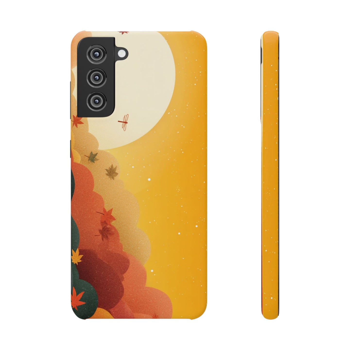 Autumn Sunset Snap Case, Fall Phone Cover, Nature-Themed Accessory, Gift for Her, Seasonal Aesthetic