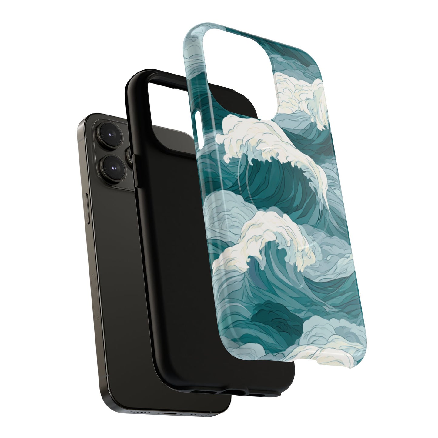 Phone Case — Ocean Wave Tough Magnetic Protective Cover