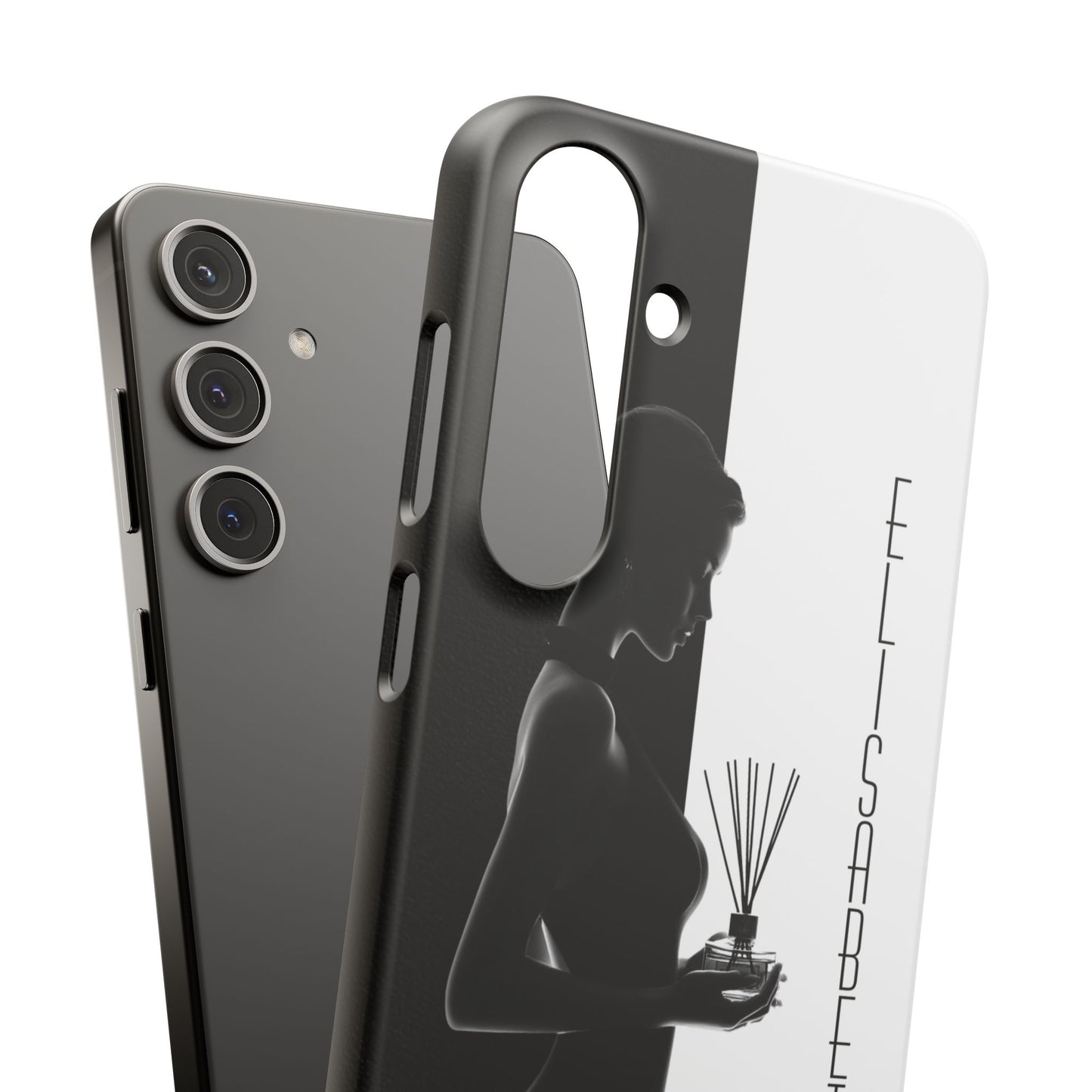 Custom Black and White Snap Case for Women Phone Cover for iPhone and Samsung