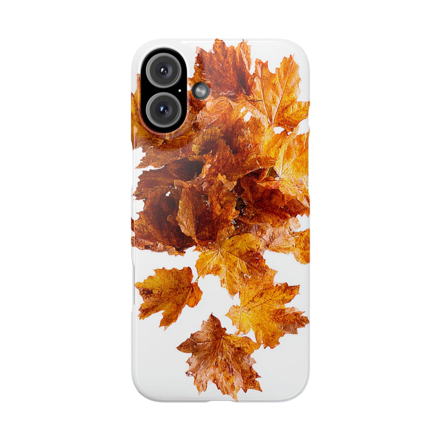 Autumn Leaf Phone Case | Fall Snap Cases, Phone Accessories, Nature Lover Gift, Seasonal Decor, Cozy Fall Vibes
