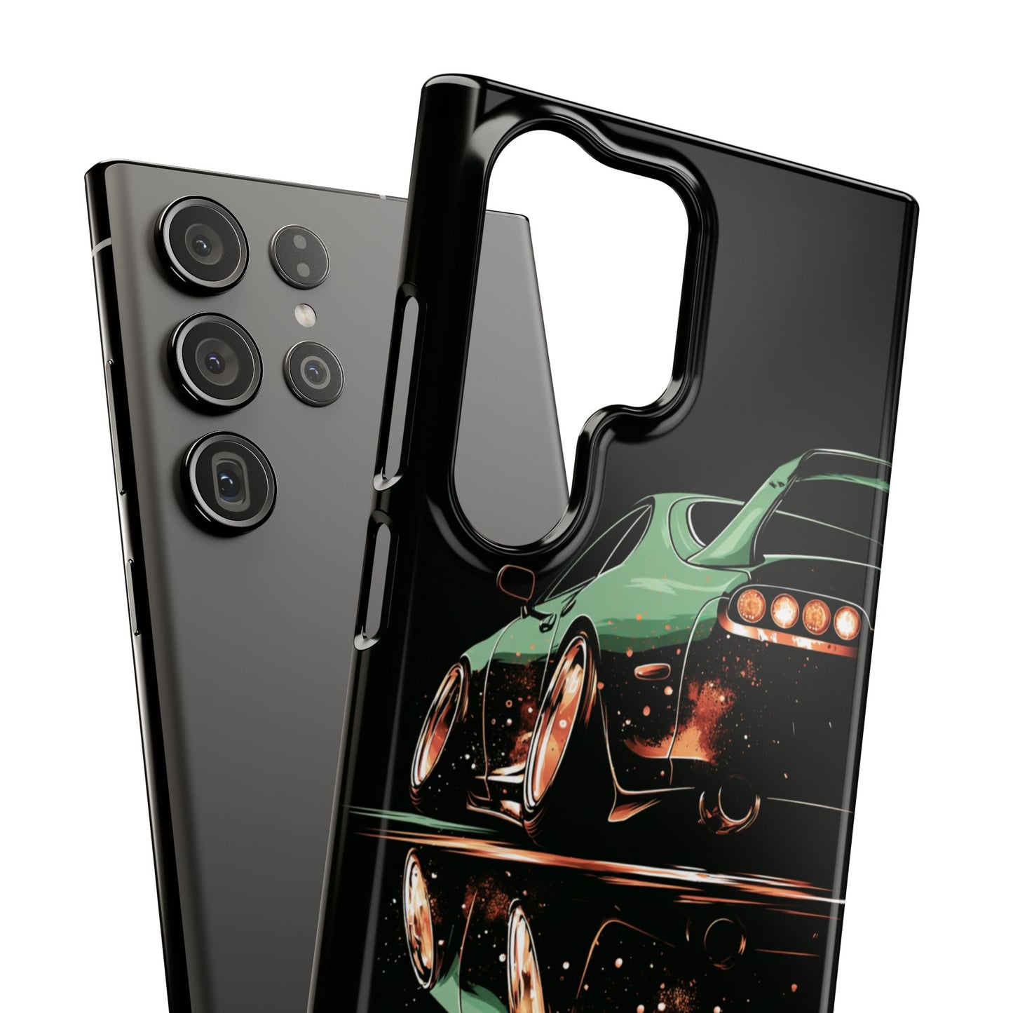 A80 MK4 Green Supra Art Snap Case and Protective Phone Cover For iPhone and Samsung