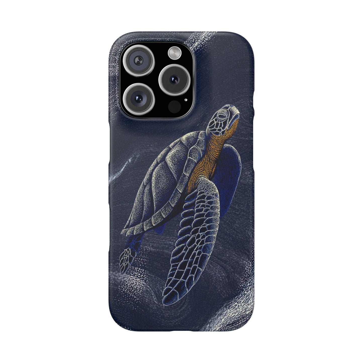 Marine Turtle Snap Case for Nature Lovers Phone Covers For Iphones and Samsungs Customization