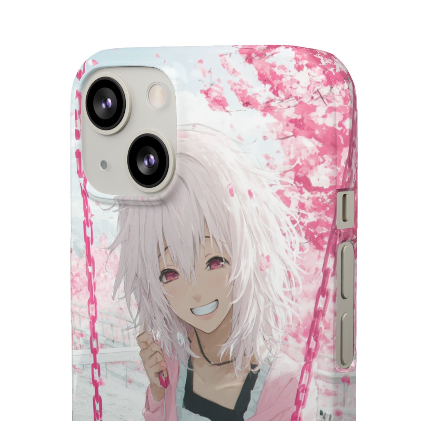 Anime Character Snap Cases for Phone, Cute Aesthetic Phone Cover, Gifts for Otaku, Floral Design, Unique Phone Cases