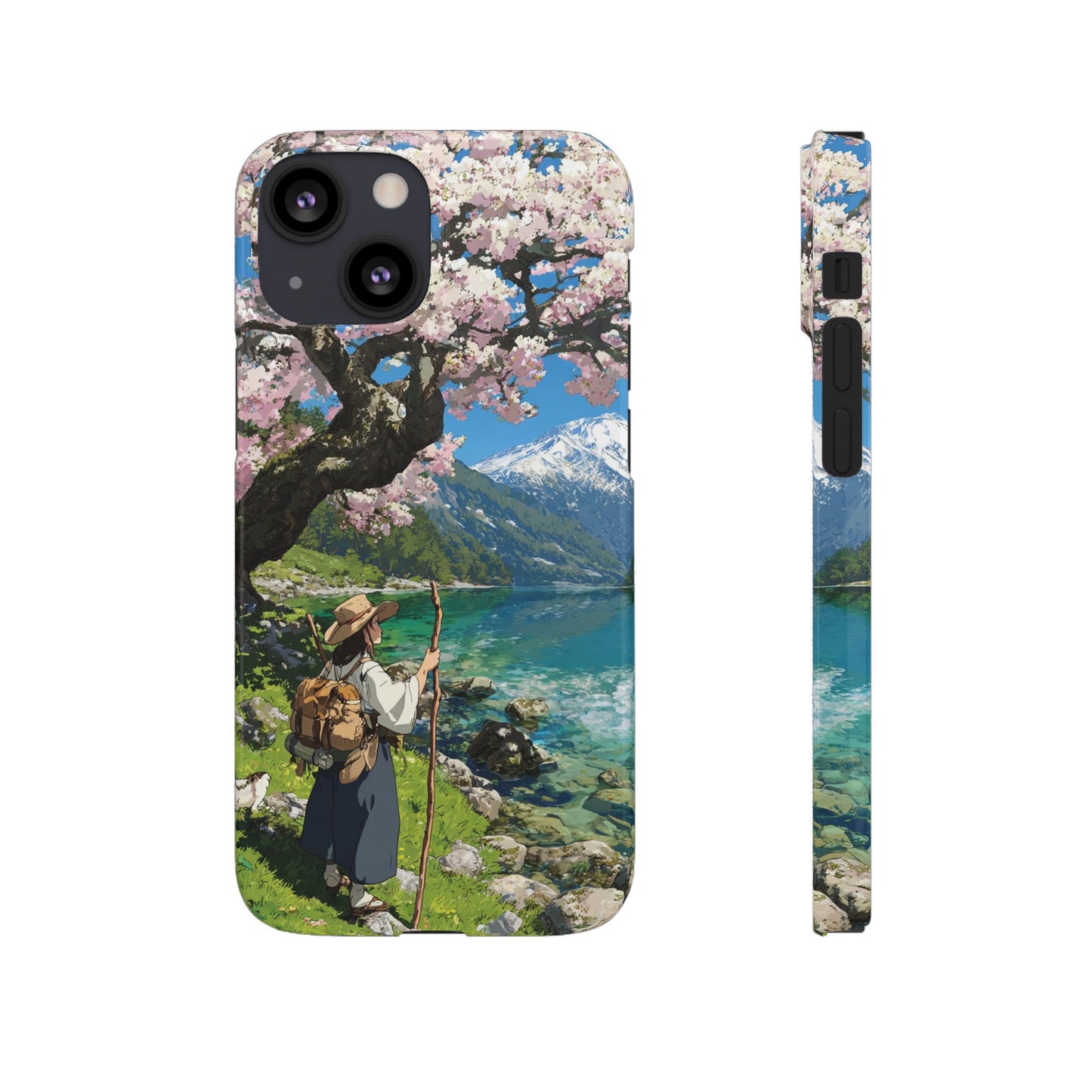 Nature-Inspired Snap Cases for Phone Protection, Floral Phone Covers, Cherry Blossom Aesthetic, Gifts for Nature Lovers, Spring Accessories