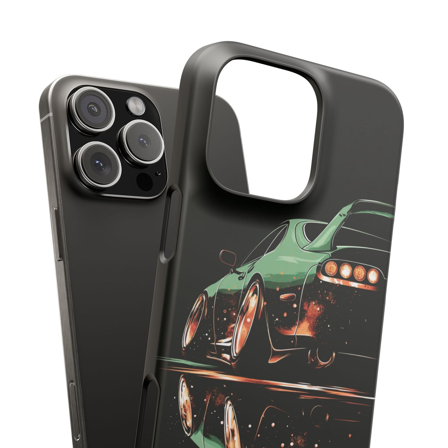 A80 MK4 Green Supra Art Snap Case and Protective Phone Cover For iPhone and Samsung