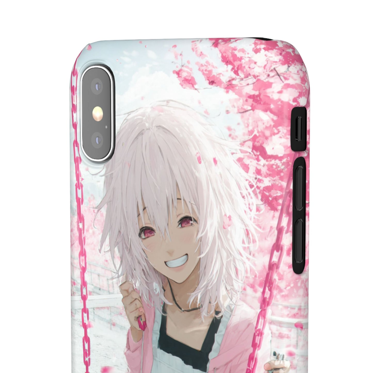 Anime Character Snap Cases for Phone, Cute Aesthetic Phone Cover, Gifts for Otaku, Floral Design, Unique Phone Cases