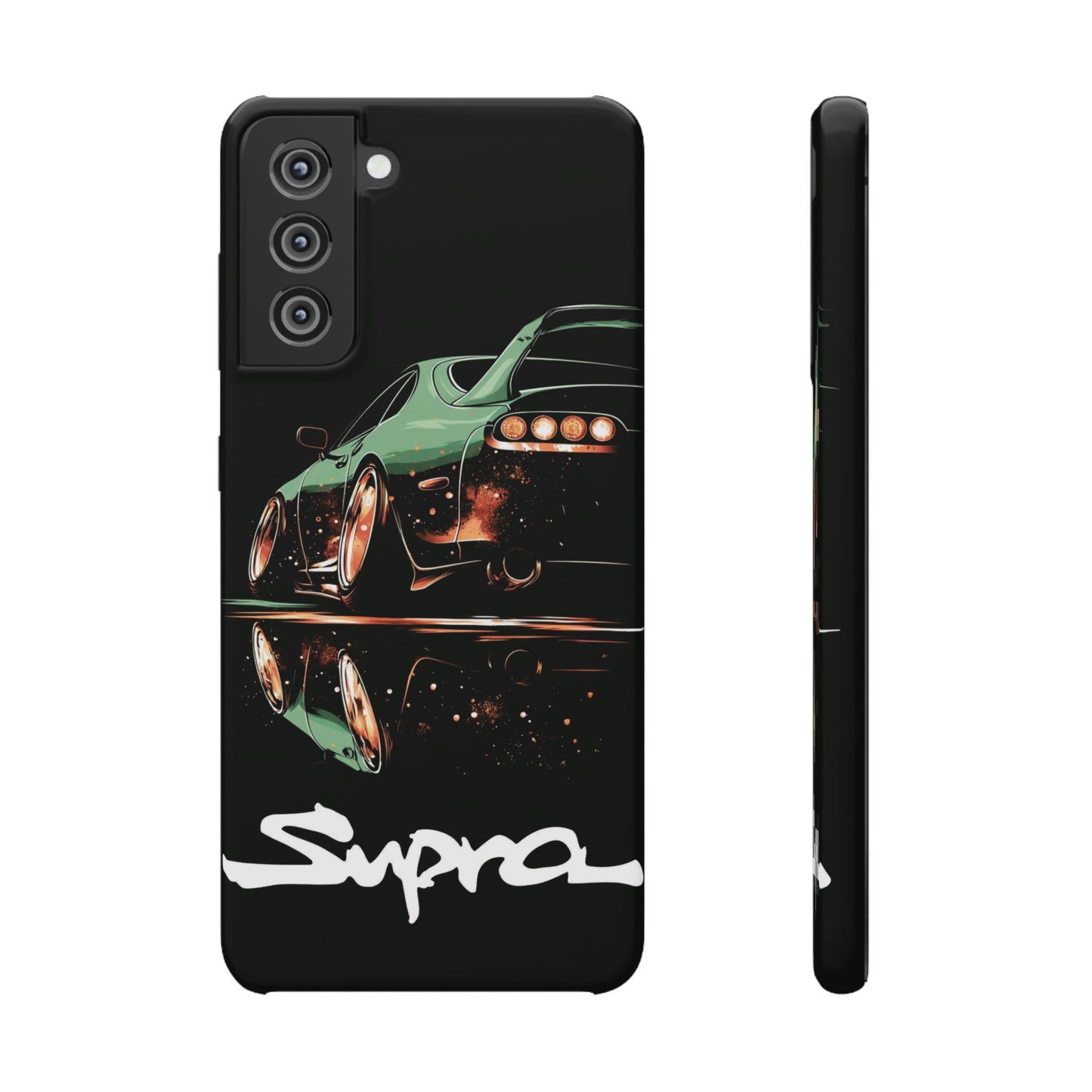A80 MK4 Green Supra Art Snap Case and Protective Phone Cover For iPhone and Samsung