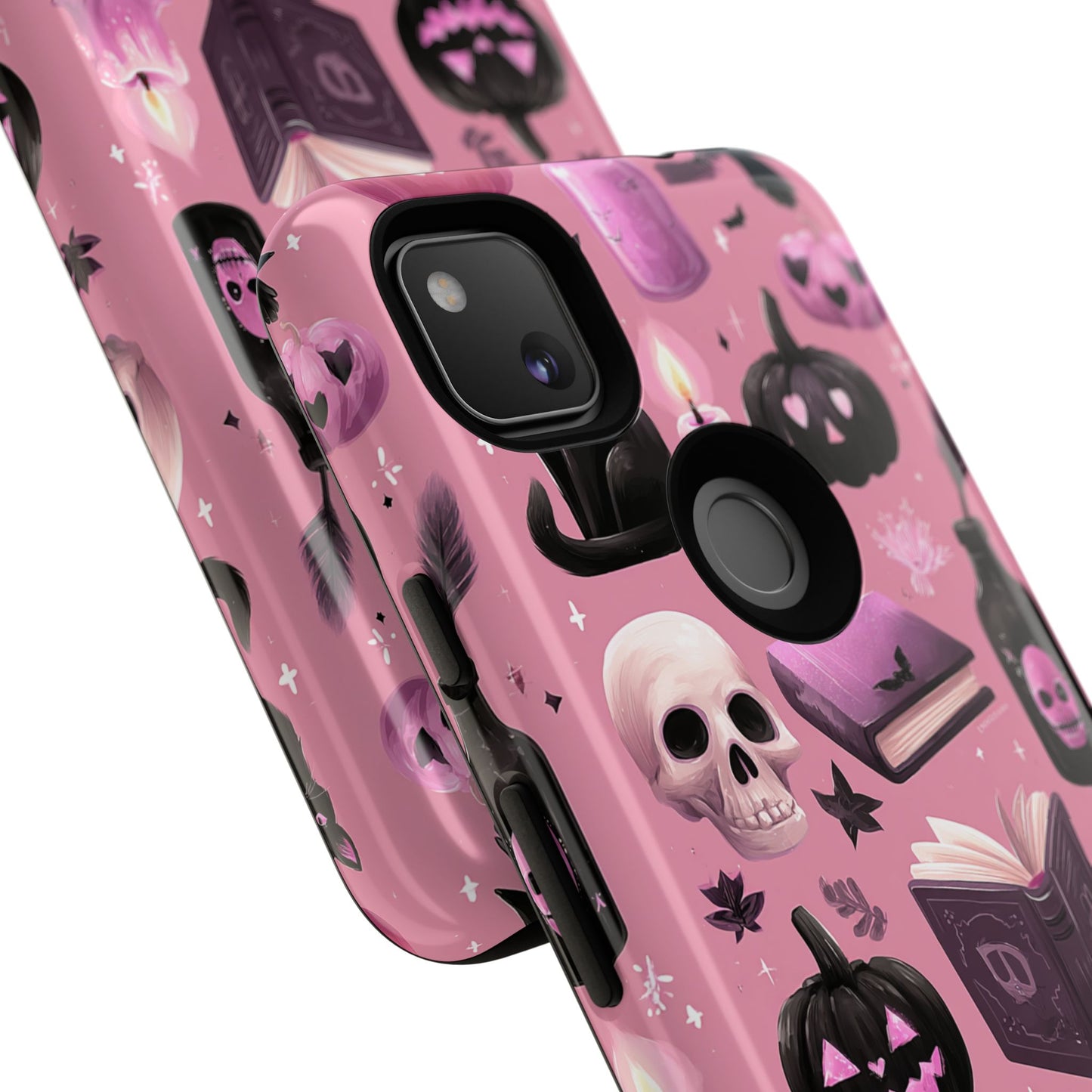Spooky Phone Case - Halloween Design, Cute Costume Accessory, Fall Decor, Gift for Cat Lovers, Witchy Vibes, Trick or Treat