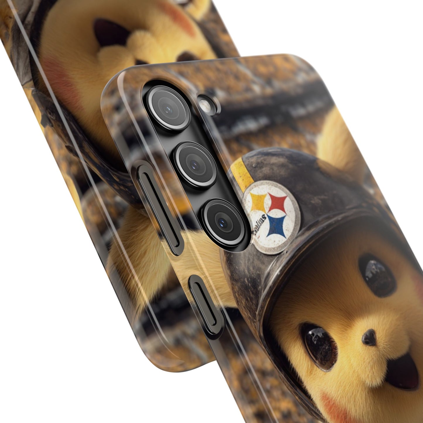 Fun Character Sports Snap Case, Phone Case, Fun Tech Accessory, Cute Gift for Gamers, Football Lovers, Kids.