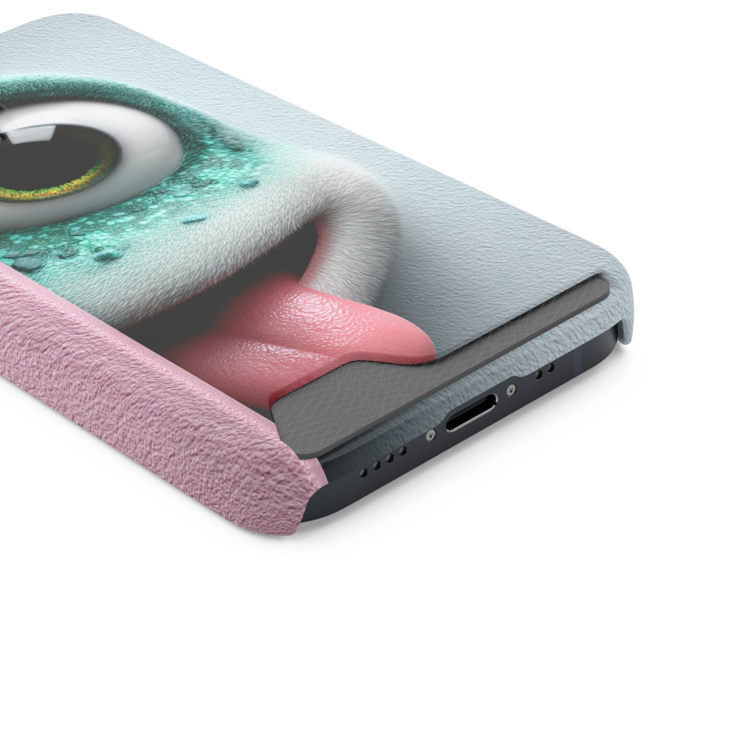 Funky Card Holder Phone Case - Whimsical Design, Cute Gift, Unique Accessories, Fun Mobile Cover, Stylish Phone Protection