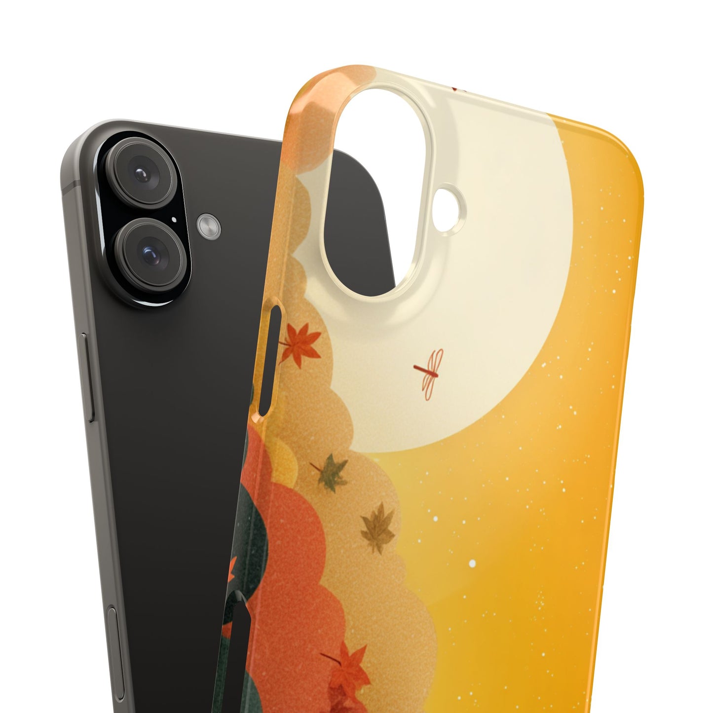 Autumn Sunset Snap Case, Fall Phone Cover, Nature-Themed Accessory, Gift for Her, Seasonal Aesthetic