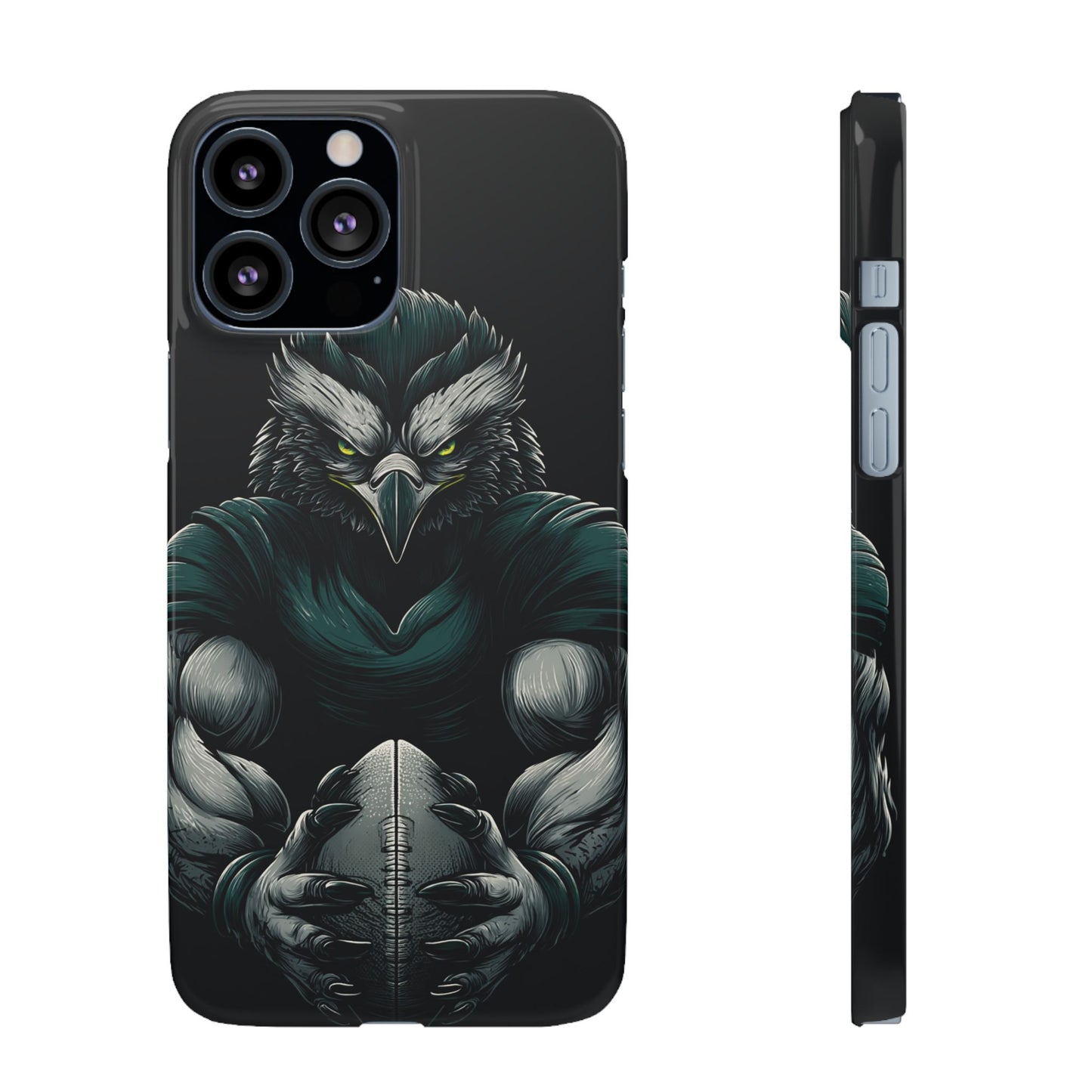 Philadelphia Eagles Art Snap Case, NFL Phone Cover, Sports Fan Gift, Football Team Accessories, Protective Cell Phone Shell
