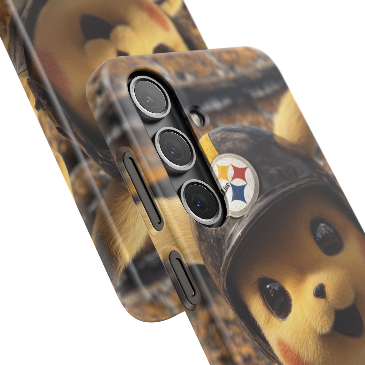 Fun Character Sports Snap Case, Phone Case, Fun Tech Accessory, Cute Gift for Gamers, Football Lovers, Kids.