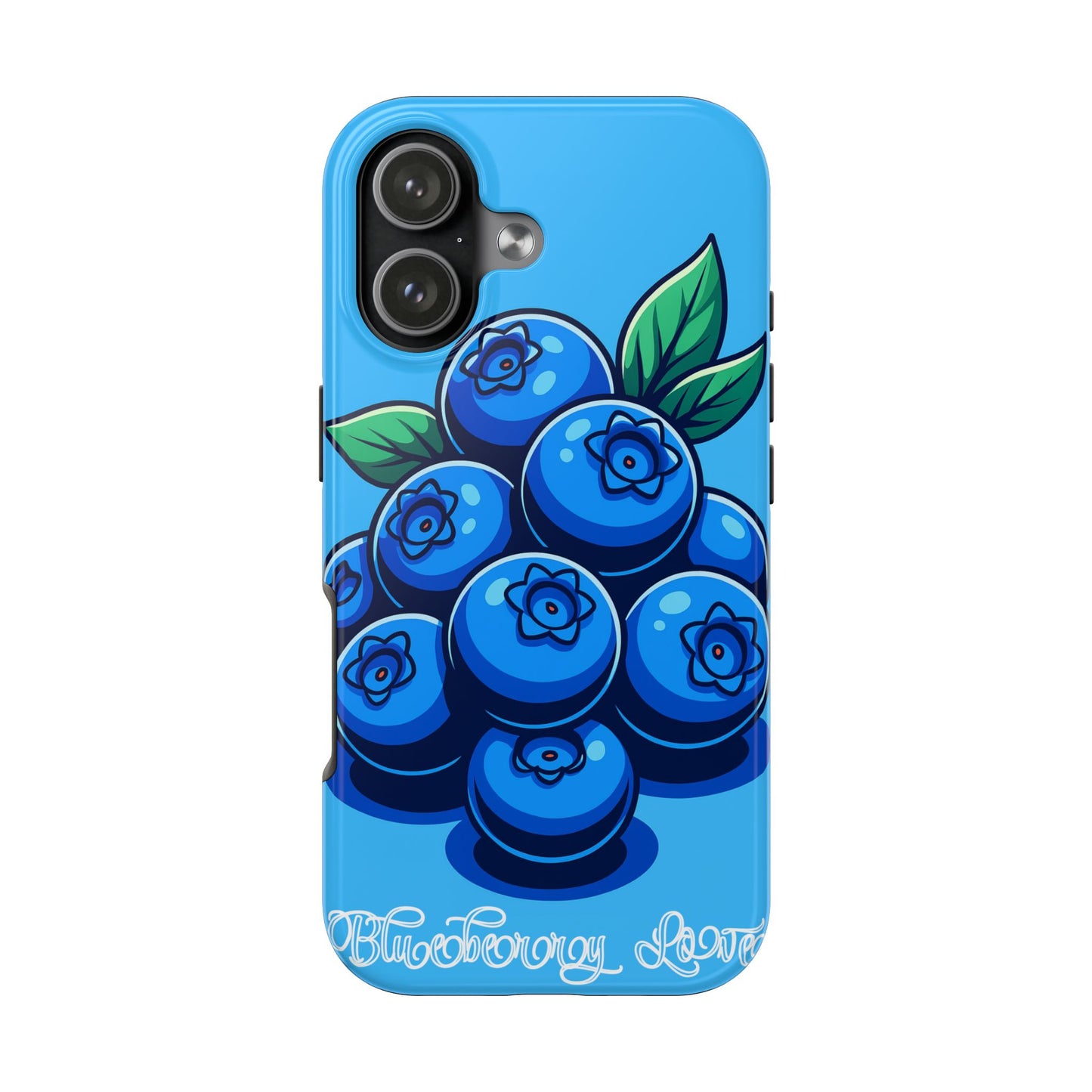 iPhone 17 Blueberry Delight Tough Phone Case, Cute Phone Cover, Fruit Lover Gift, Durable Phone Protector, Unique Smartphone Accessories