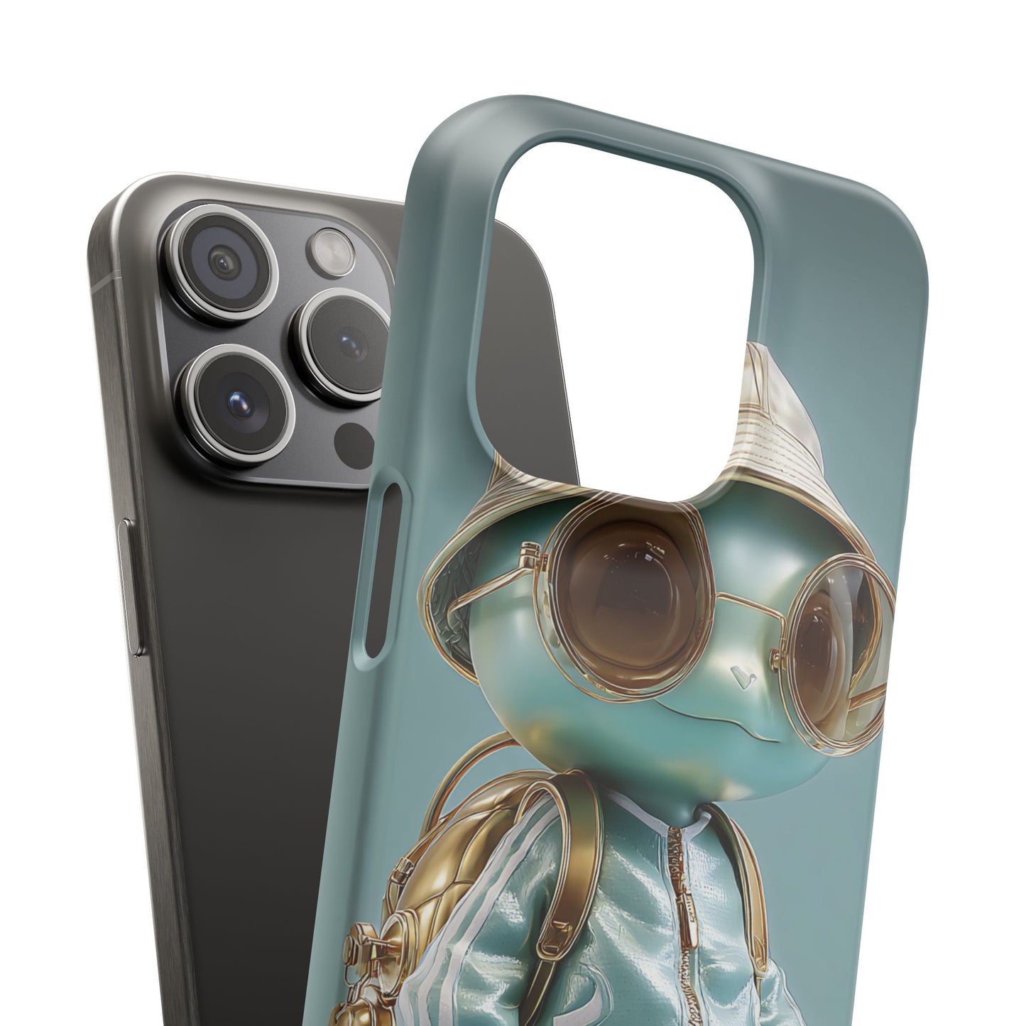 Trendy Character Snap Case for Phone, Cute Phone Cover, Gift for Kids, Cartoon Style Gadget Accessory, Fun Phone Protection