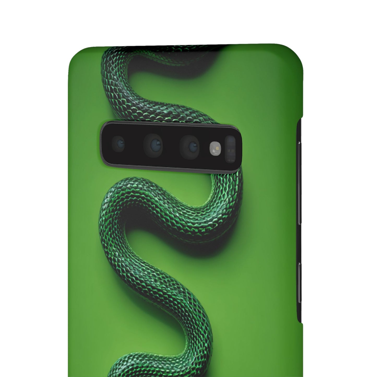 Green Snake Snap Case for iPhone, Stylish Phone Cover, Unique Gift, Trendy Accessory, Birthday, Nature Lover's Phone Case