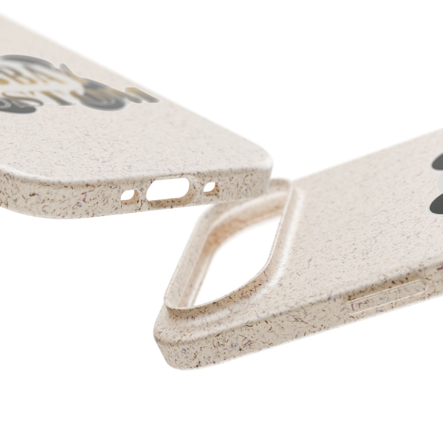 Biodegradable Panda Phone Case — Eco-Friendly Customizable iPhone Cover