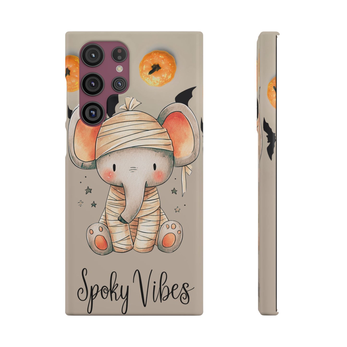 Halloween Vibe Elephant Snap Case for iPhone and Samsung