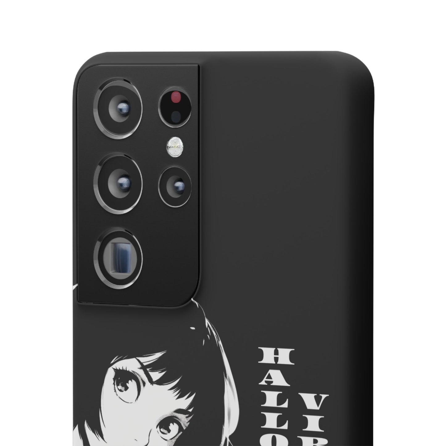 Halloween Vibes Snap Case Black and White Protective Phone Cover for iPhone and Samsung