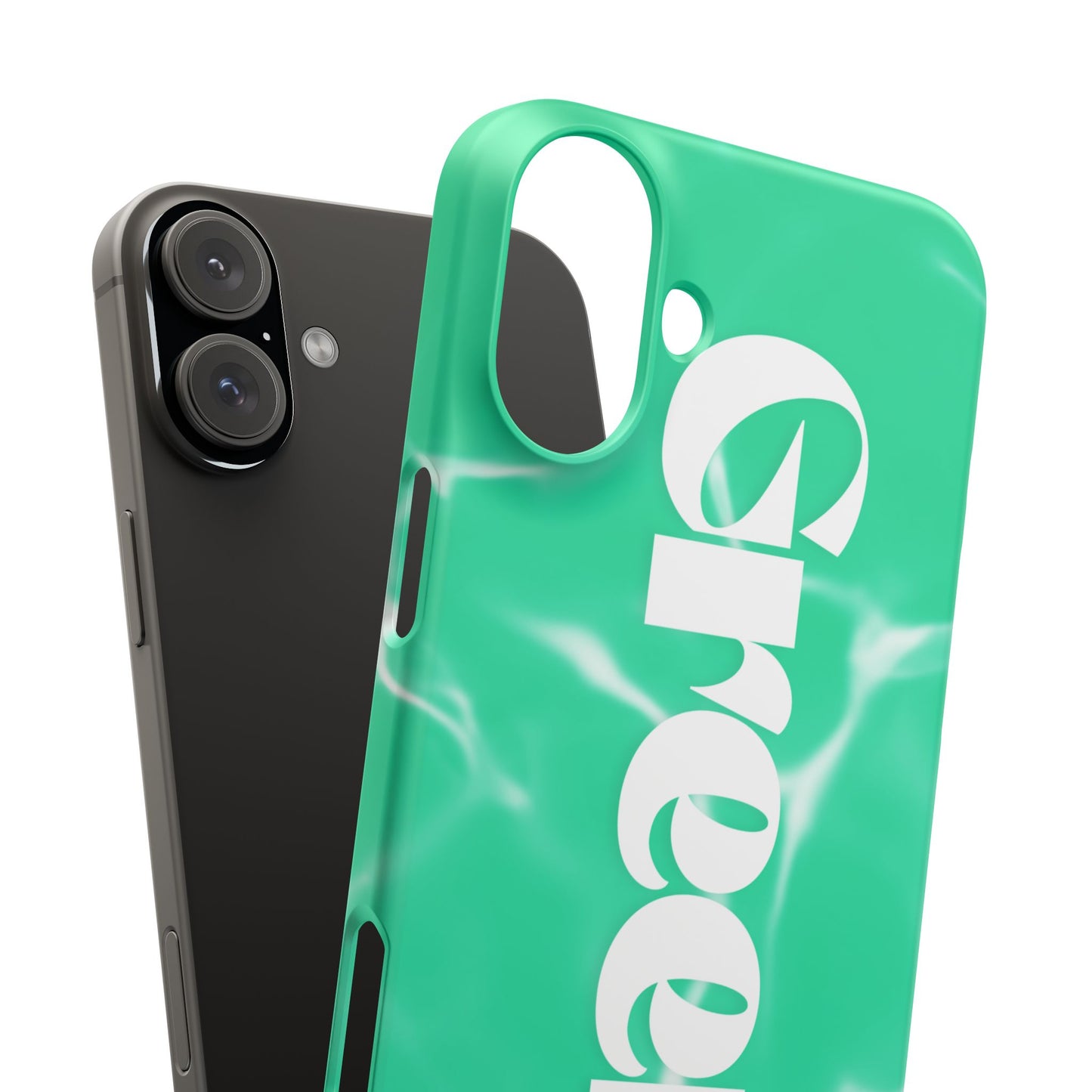 Aqua Pool Vibe Snap Case, Tropical Phone Cover, Summer Accessory, Trendy Gift for Friends, Beach Lover's Essential