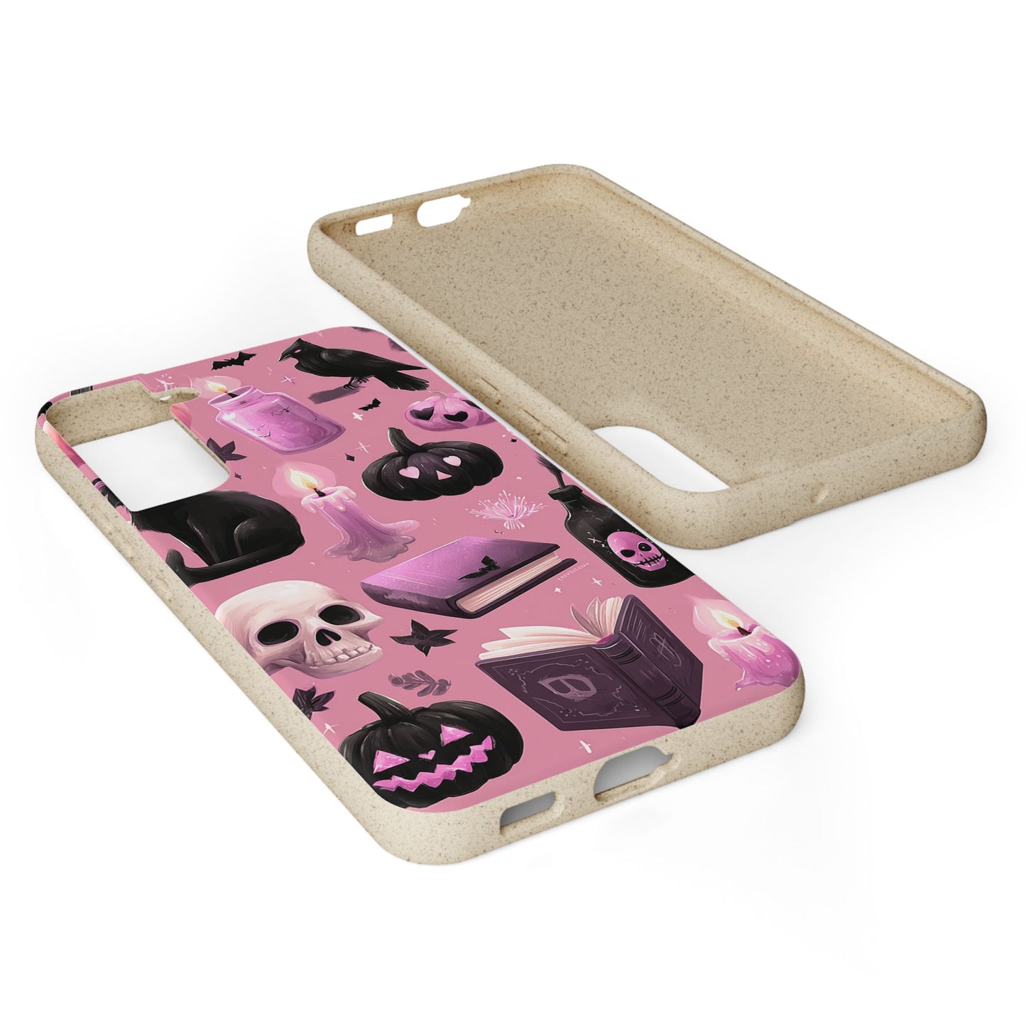 Halloween-Inspired Biodegradable Phone Case, Eco-Friendly Cell Phone Cover, Cute Goth Aesthetic Gift, Sustainable Halloween Decor, [...]