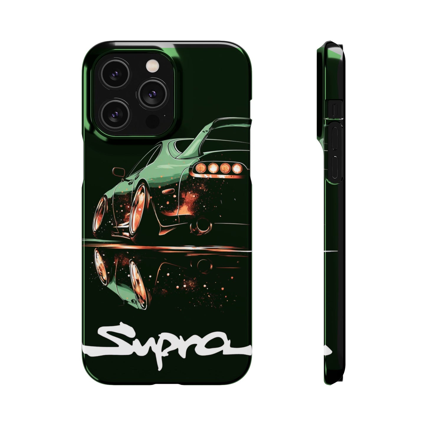 A80 MK4 Green Supra Art Snap Case and Protective Phone Cover For iPhone and Samsung