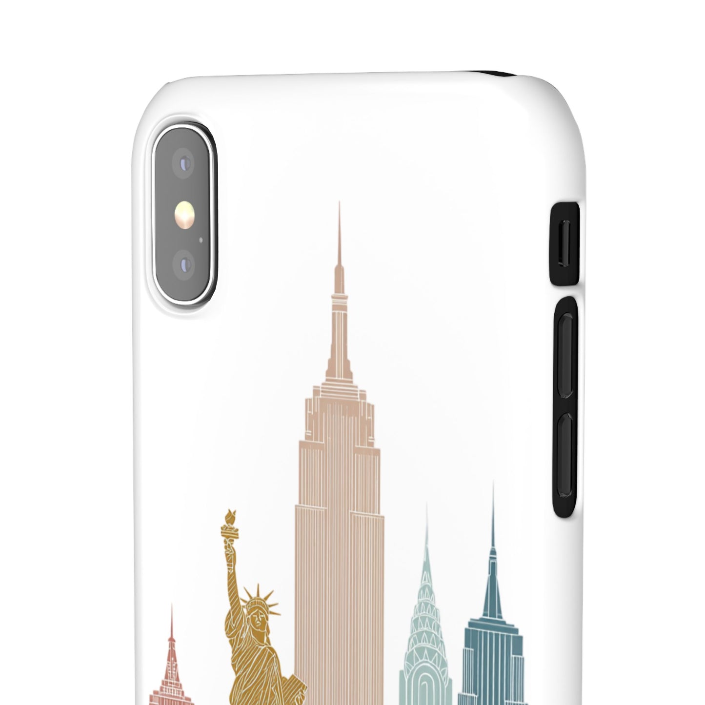 Stylish New York Snap Case, Urban Phone Cover, Cityscape Phone Case, Gift for Travelers, Trendy Protective Case