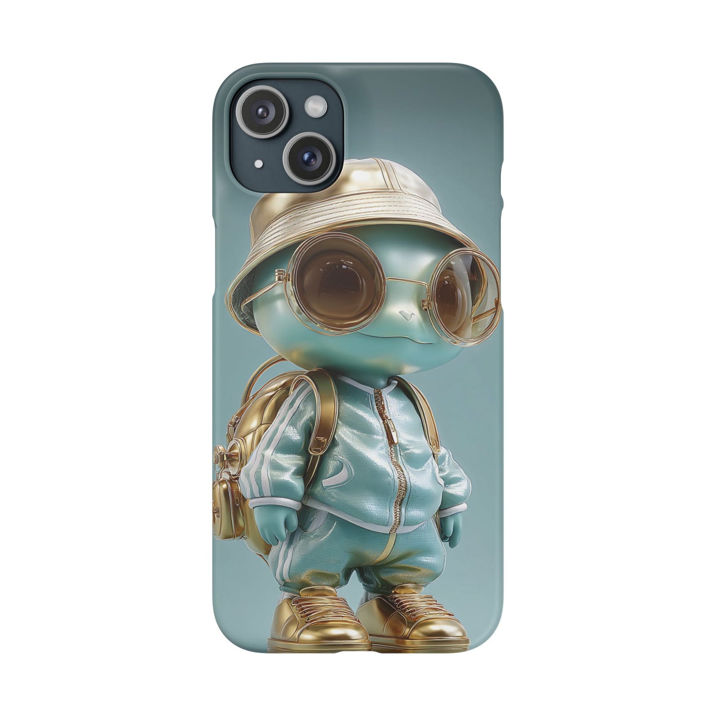 Trendy Character Snap Case for Phone, Cute Phone Cover, Gift for Kids, Cartoon Style Gadget Accessory, Fun Phone Protection