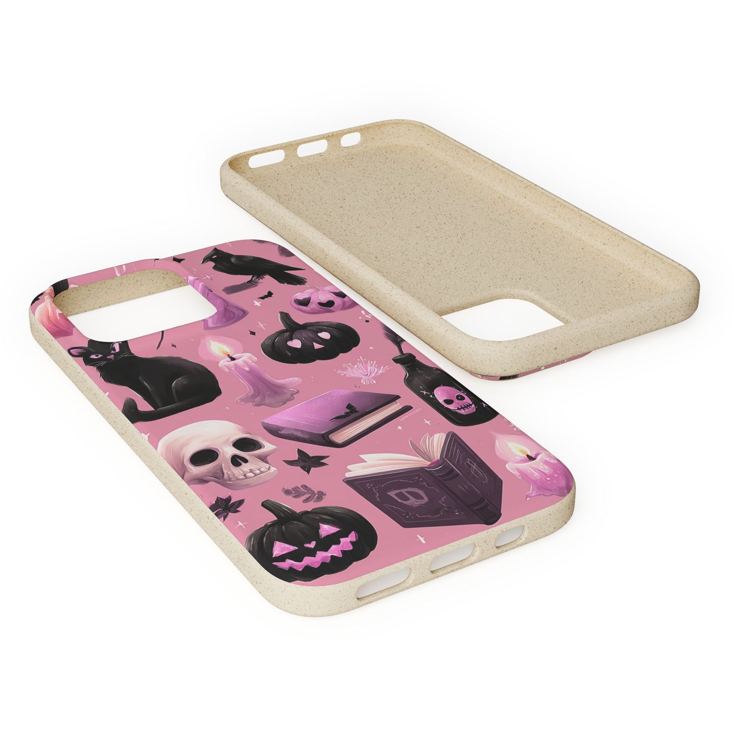 Halloween-Inspired Biodegradable Phone Case, Eco-Friendly Cell Phone Cover, Cute Goth Aesthetic Gift, Sustainable Halloween Decor, [...]