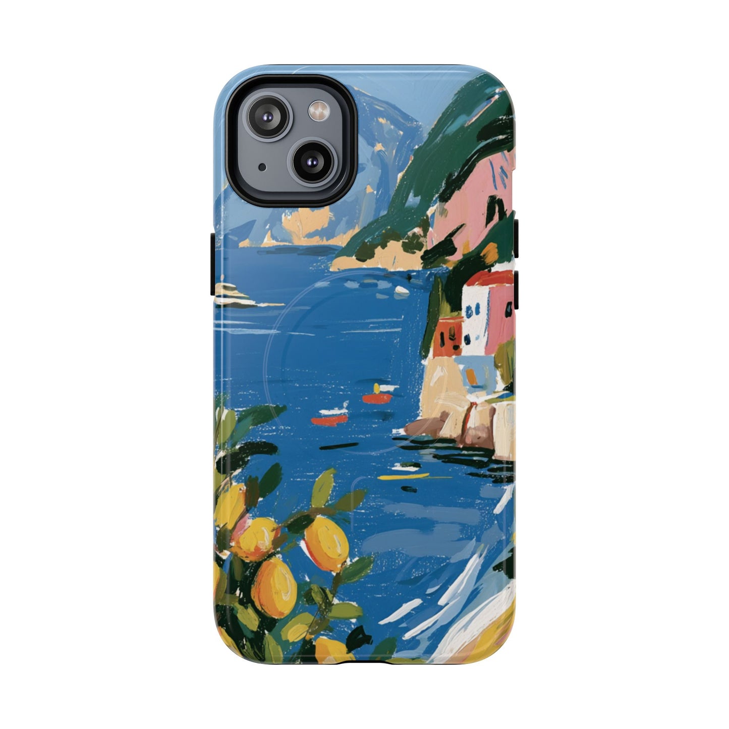 Mediterranean Coastal Phone Case – Tough Magnetic Protective Cover