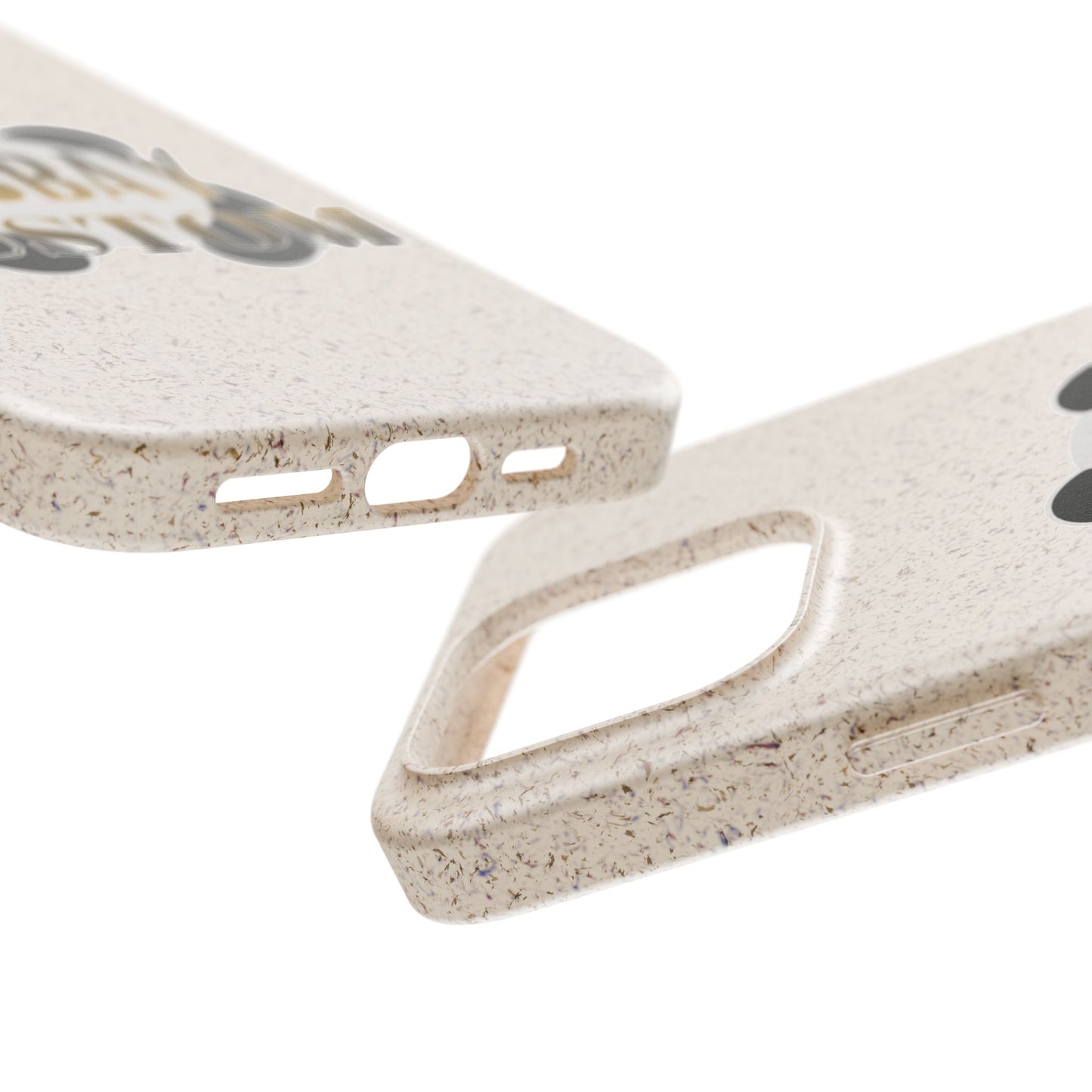 Biodegradable Panda Phone Case — Eco-Friendly Customizable iPhone Cover