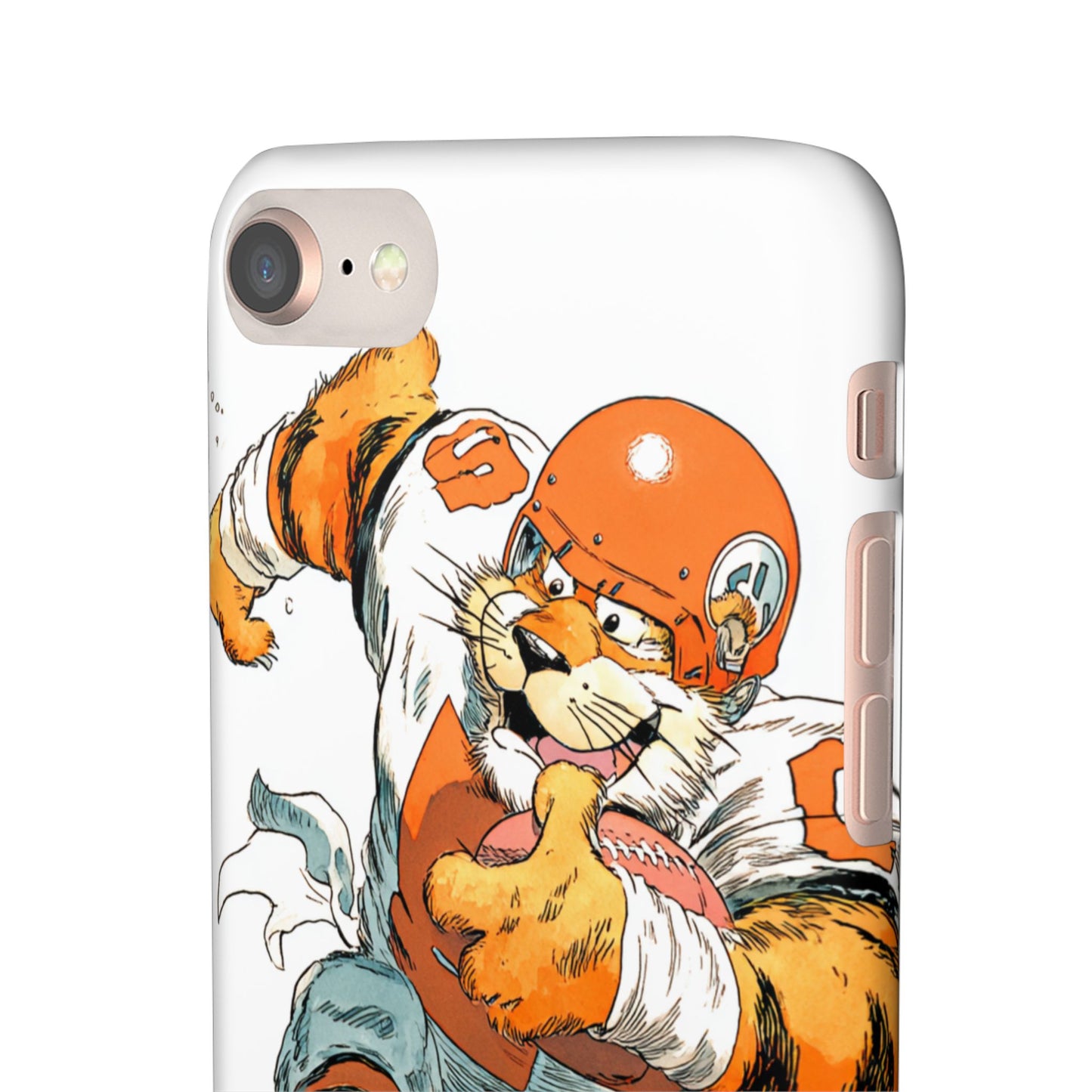 Cincinnati Bengals Snap Cases, Football Fans Phone Case, Tiger Cartoon Art Design, Football Lover Gift, Protective Phone Cover
