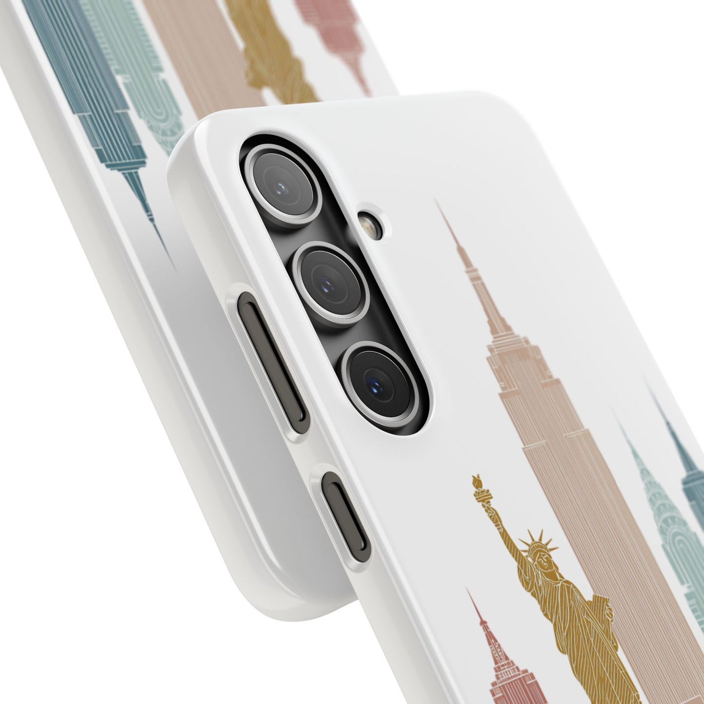 Stylish New York Snap Case, Urban Phone Cover, Cityscape Phone Case, Gift for Travelers, Trendy Protective Case