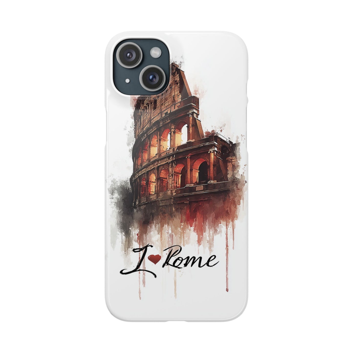 I Love Rome Snap Cases, Urban Phone Covers, Travel Accessories, Gift for Travelers, City Love Merch