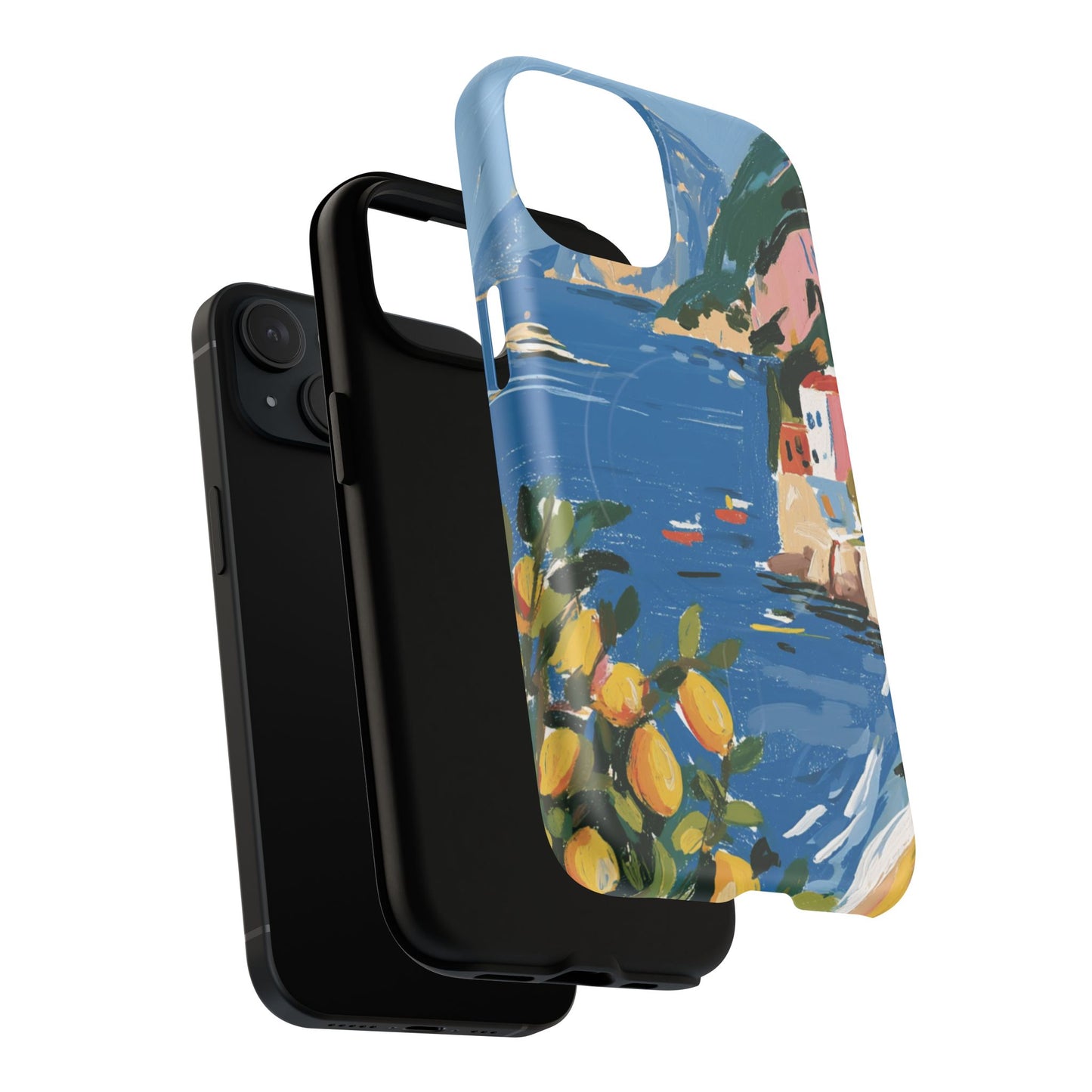 Mediterranean Coastal Phone Case – Tough Magnetic Protective Cover