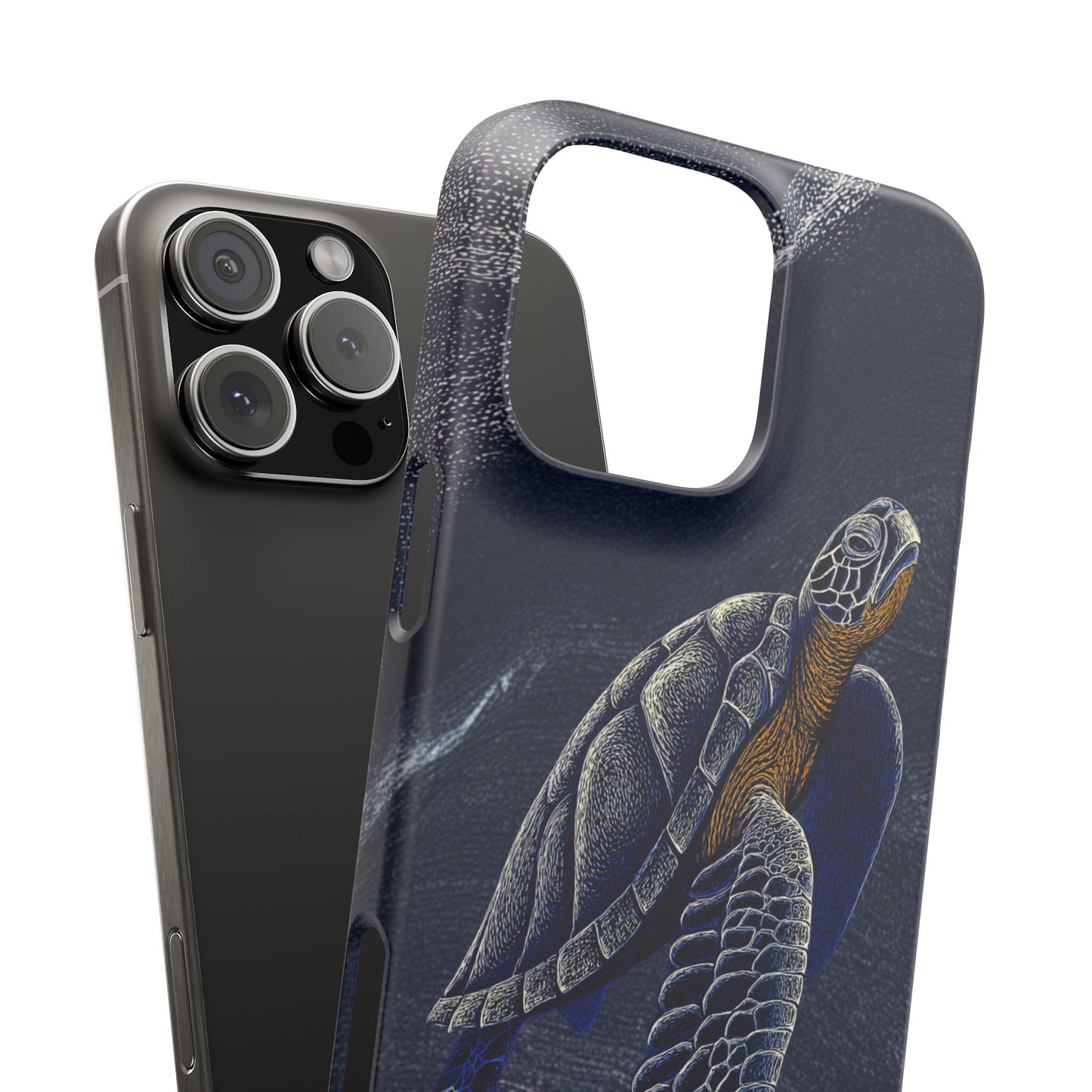 Marine Turtle Snap Case for Nature Lovers Phone Covers For Iphones and Samsungs Customization