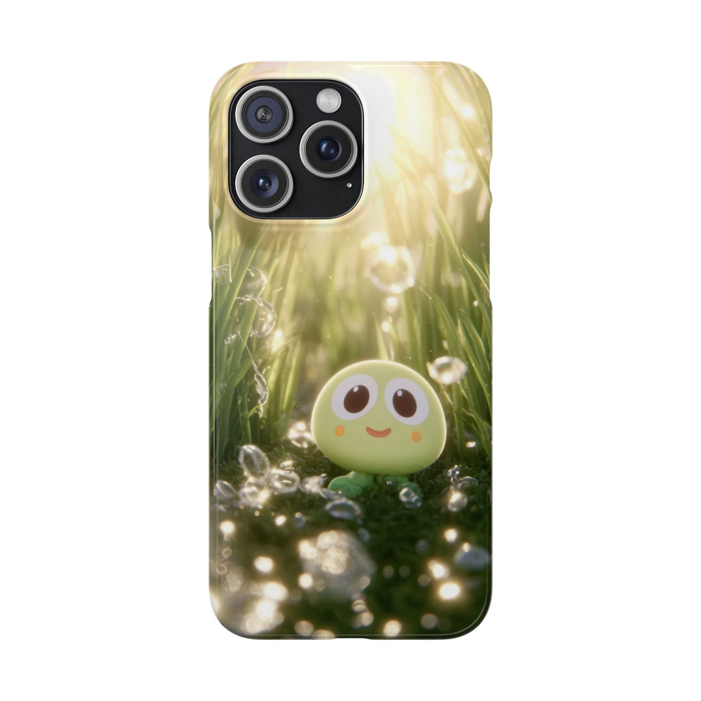 Cute Nature-Inspired Snap Case, Cartoon Phone Cover, Eco-Friendly Gift, Fun Accessory, Personalized Phone Case, Nature Lover's Gift