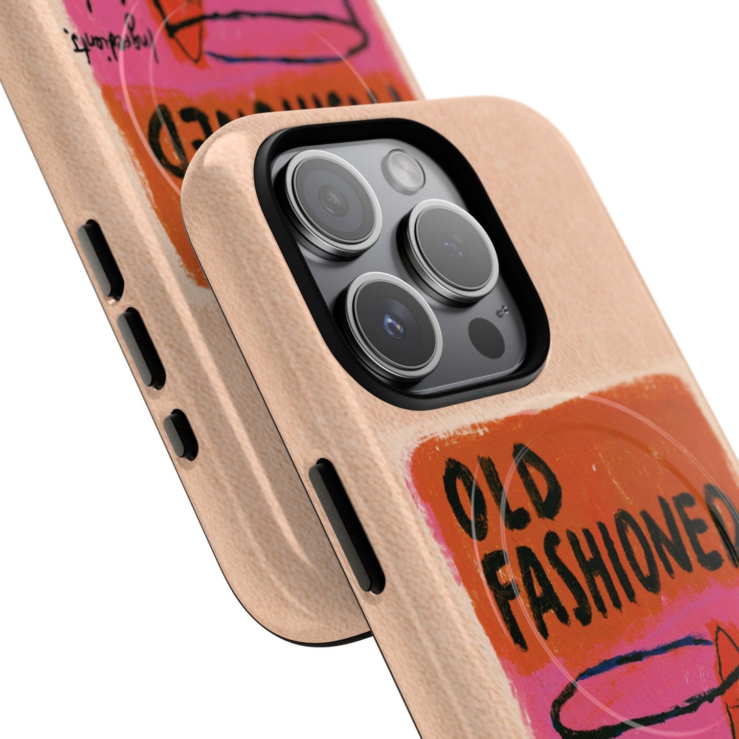 Old Fashioned Phone Case — Retro Cocktail iPhone Magnetic Case