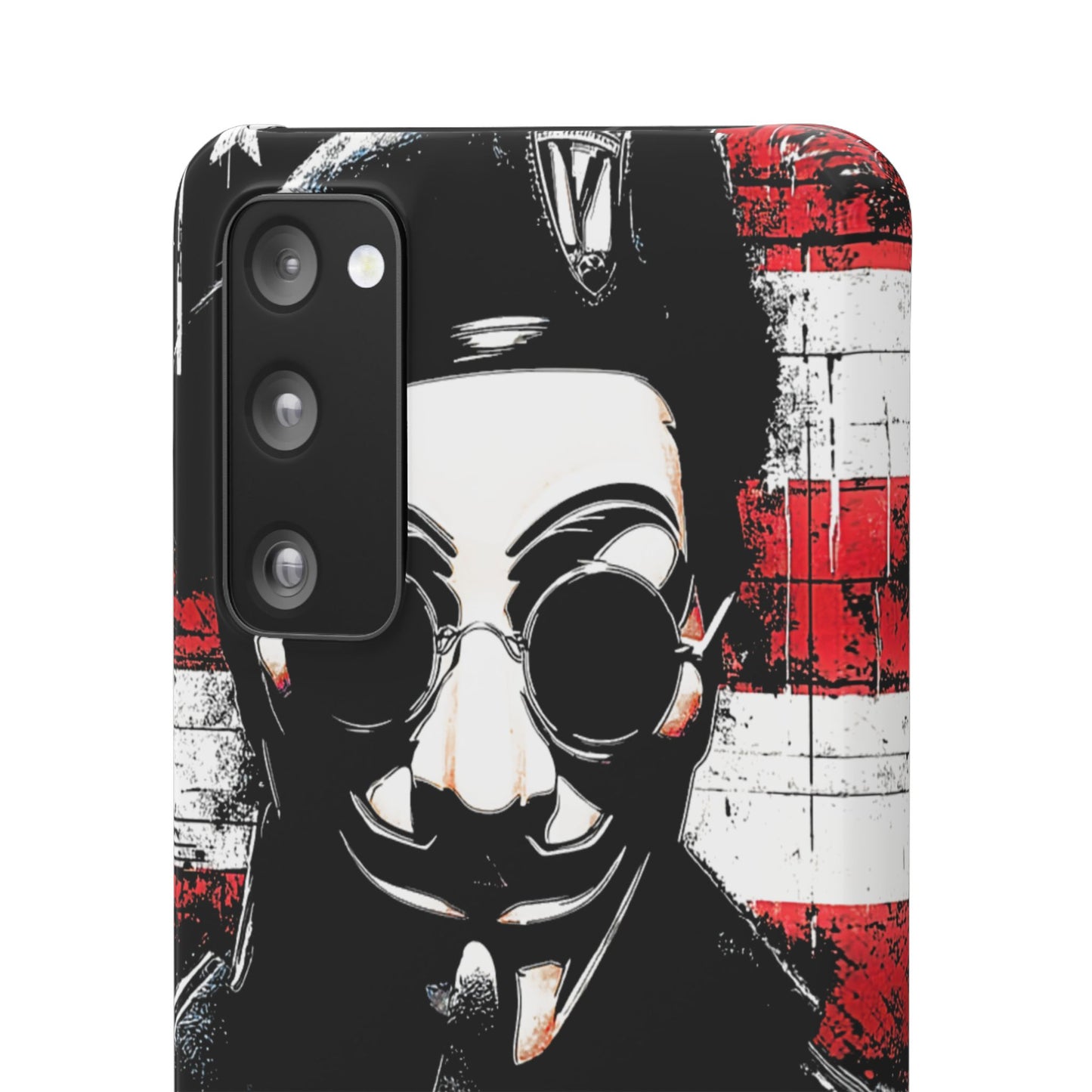 Anonimous & Guy Fawkes Art Snap Case and Protective Phone Cover For iPhone and Samsung