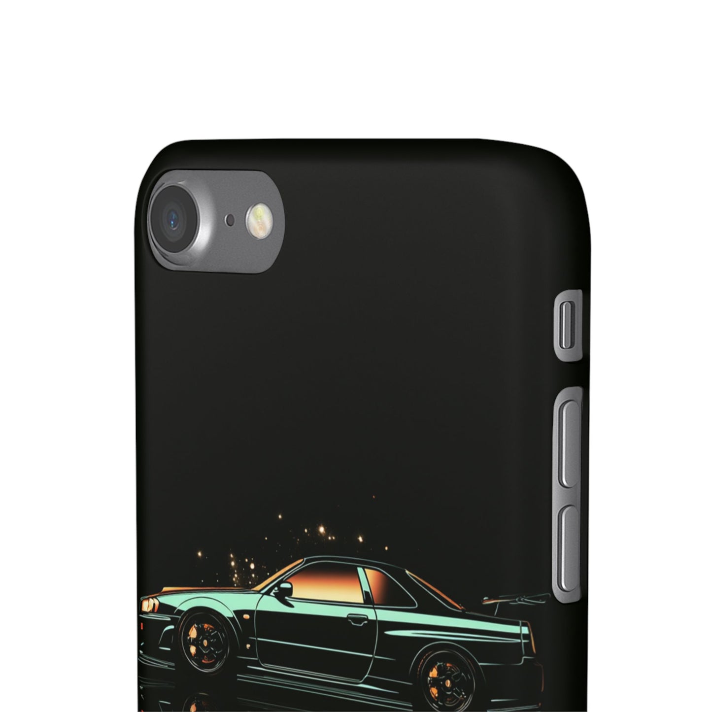 Green Skyleine R34 GTR Art Snap Case and Protective Phone Cover For iPhone and Samsung