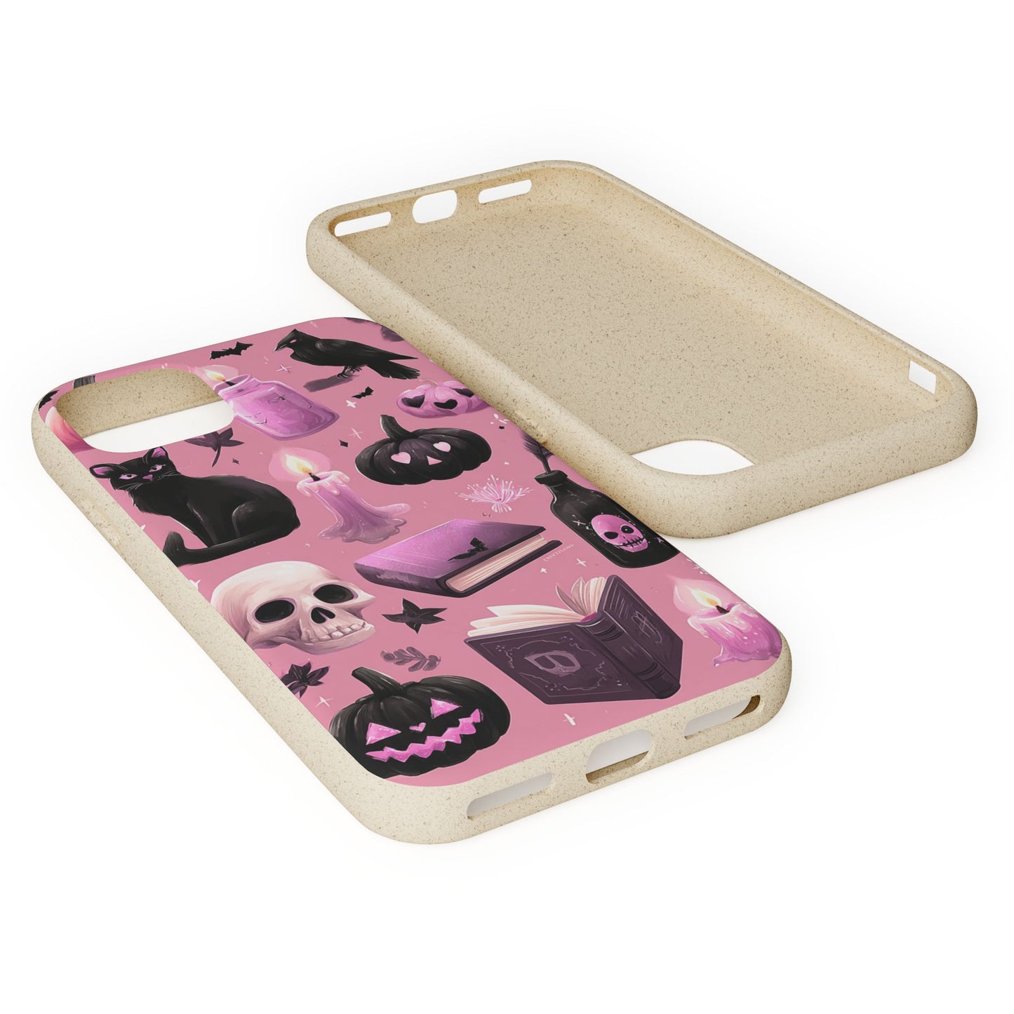 Halloween-Inspired Biodegradable Phone Case, Eco-Friendly Cell Phone Cover, Cute Goth Aesthetic Gift, Sustainable Halloween Decor, [...]