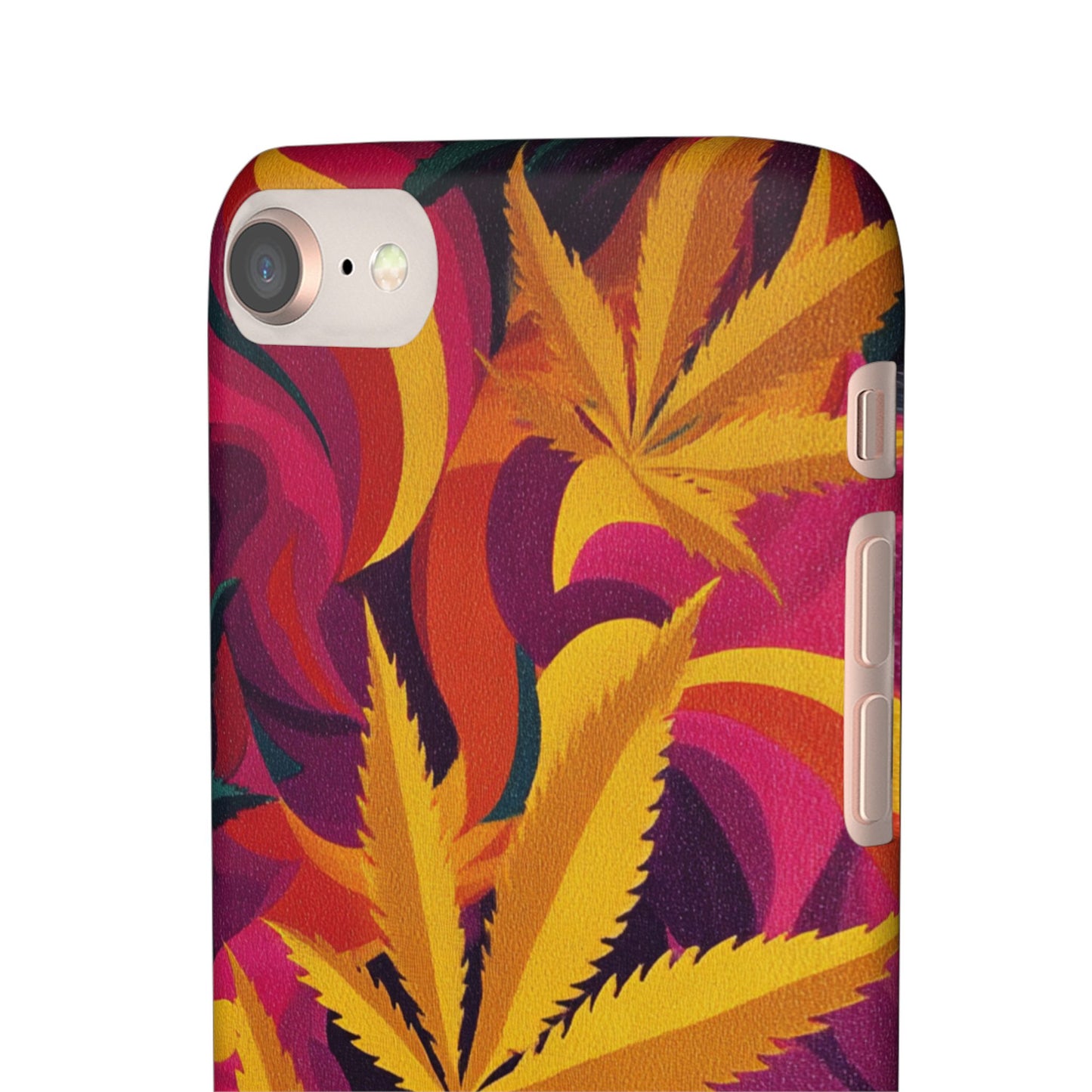 Autumn Vibe Cannabis Snap Case for IPhones and Samsungs Custom