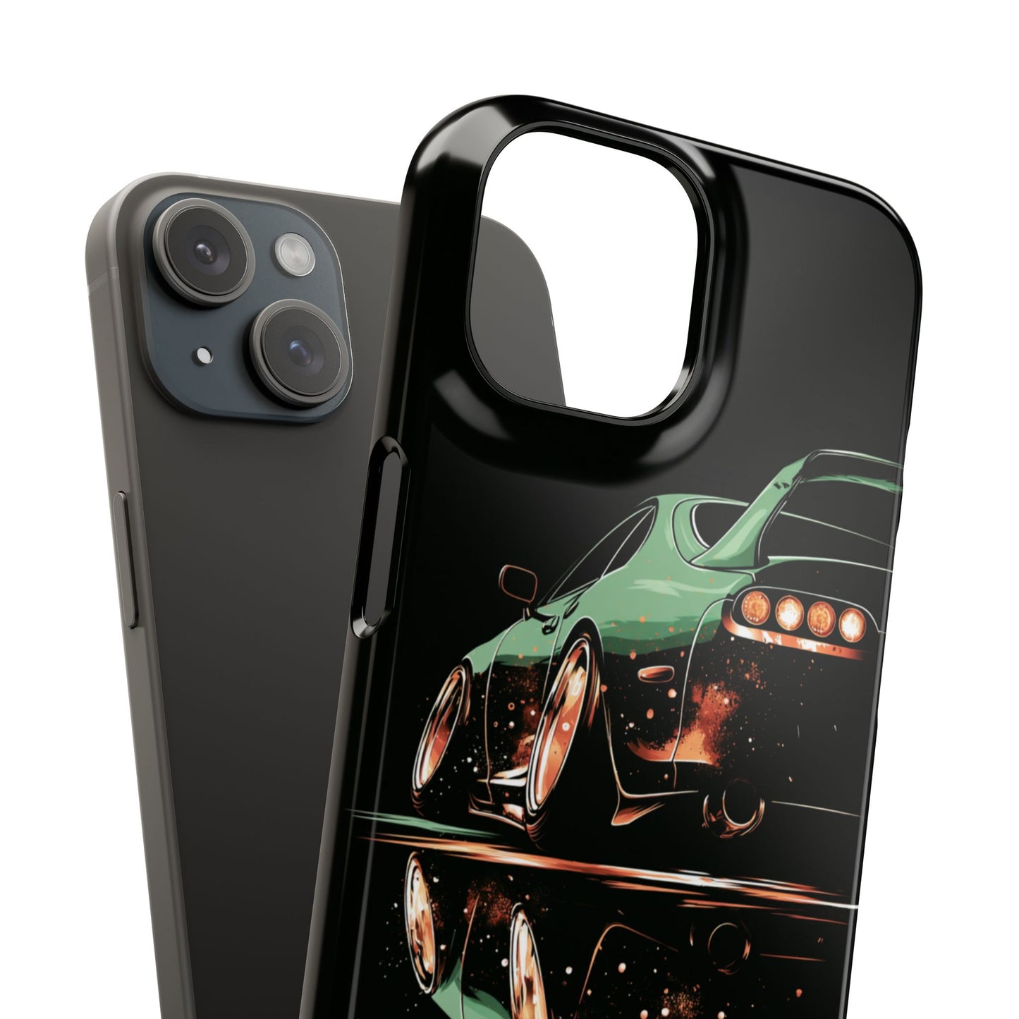 A80 MK4 Green Supra Art Snap Case and Protective Phone Cover For iPhone and Samsung