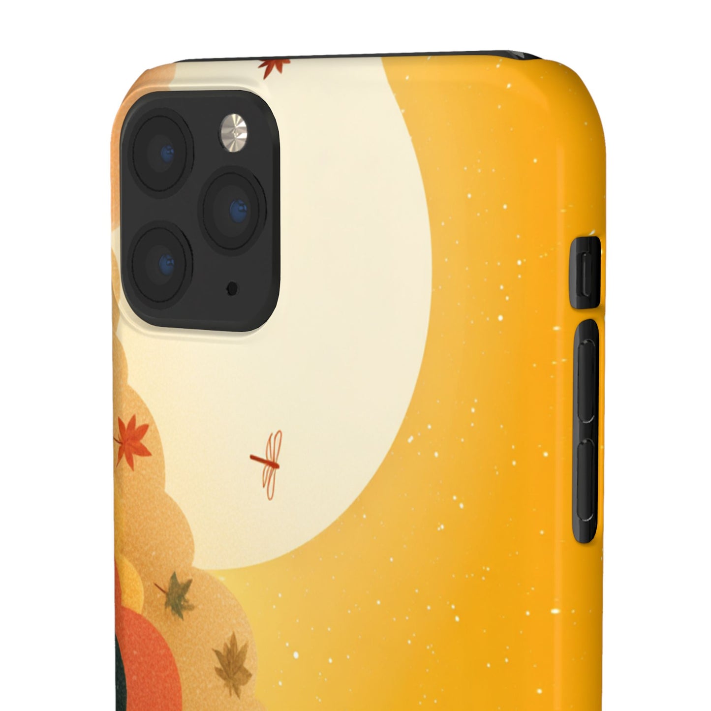 Autumn Sunset Snap Case, Fall Phone Cover, Nature-Themed Accessory, Gift for Her, Seasonal Aesthetic