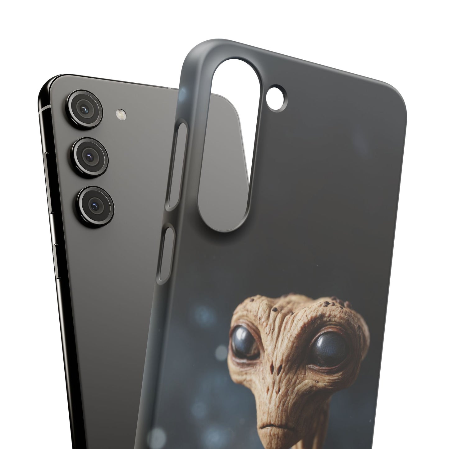 Alien Coffee Snap Case, Unique Phone Cover, Pop Culture Accessory, Gift for Sci-Fi Lovers, Customizable Phone Case